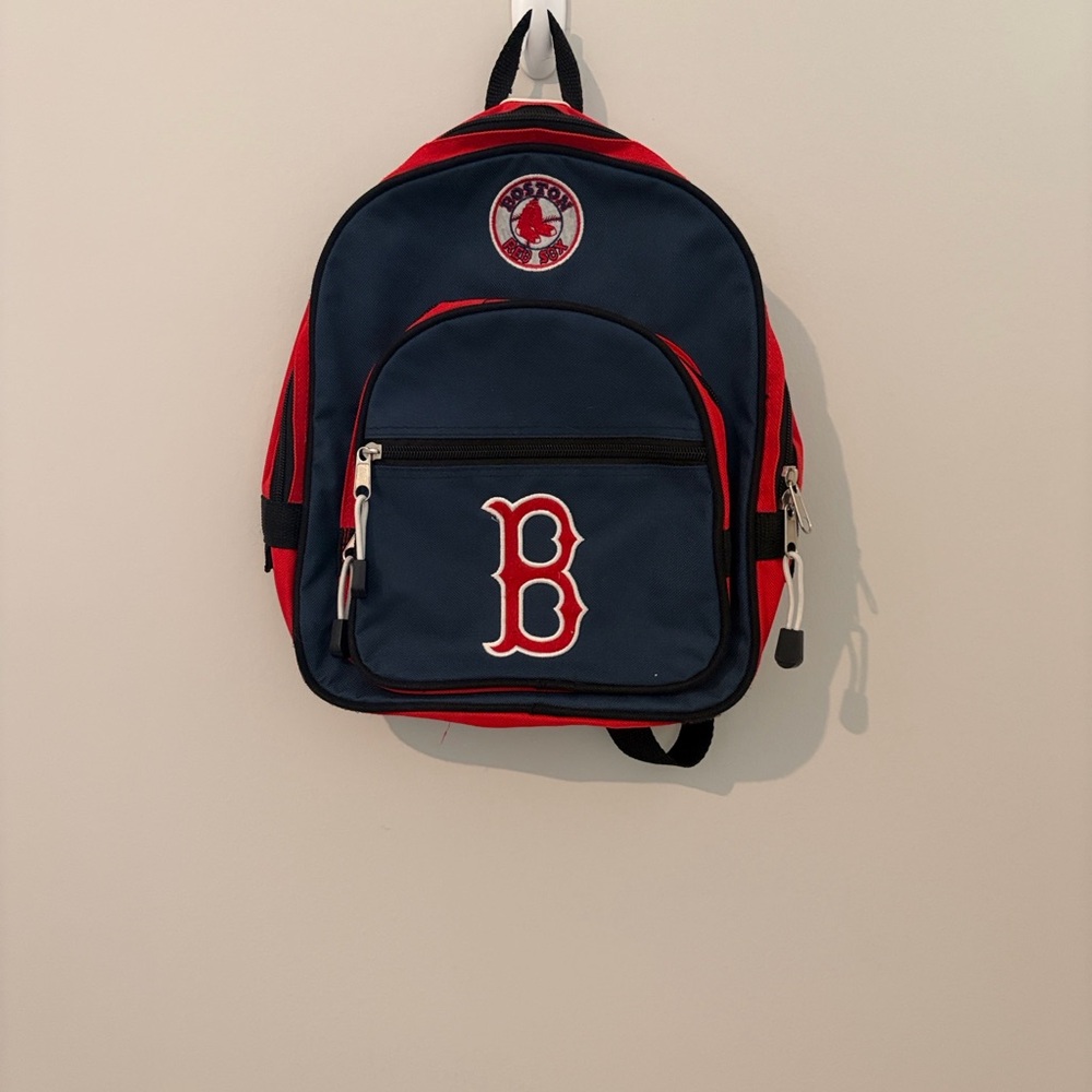 Genuine Merchandise Red and Blue Kids Backpack